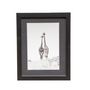Voir la diapositive 3 : Paris Prix Lot de 5 Cadres Déco  Savane  25cm Noir