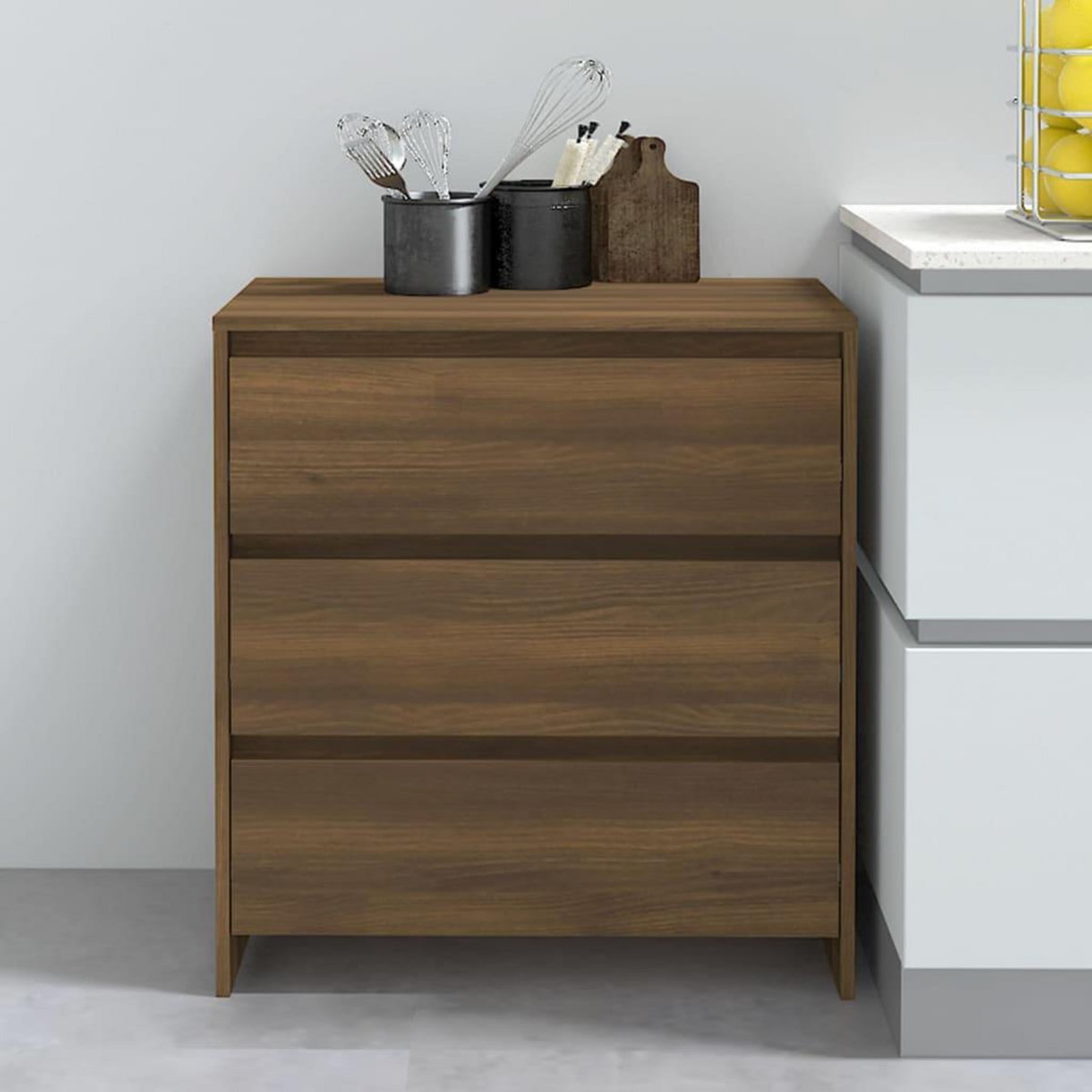 VIDAXL Buffet Chene marron 70x41x75 cm Bois d'ingenierie