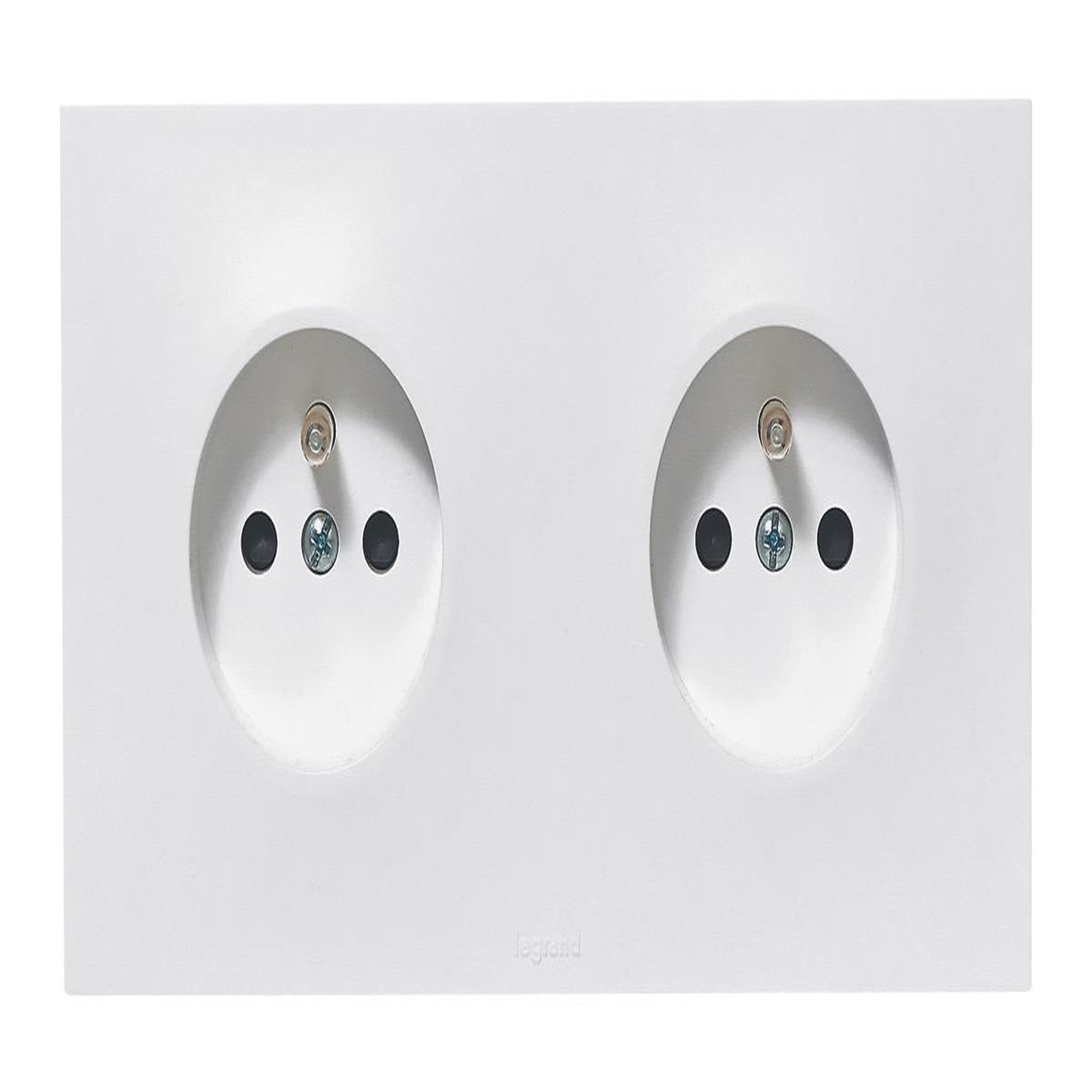 Legrand NEPTUNE Double prises 2 pôles + terre précablé borne automatique
