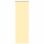 VIDAXL Store enrouleur occultant jaune largeur du tissu 35,7 cm