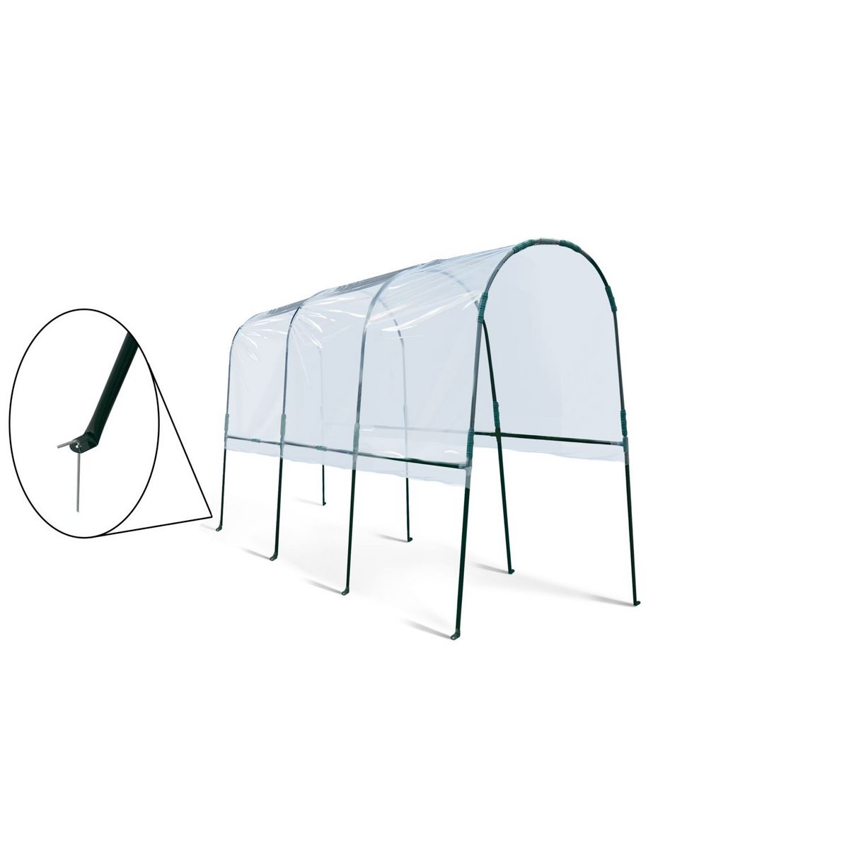 Jardikt Serre à tomates avec bâche - 4,8m²