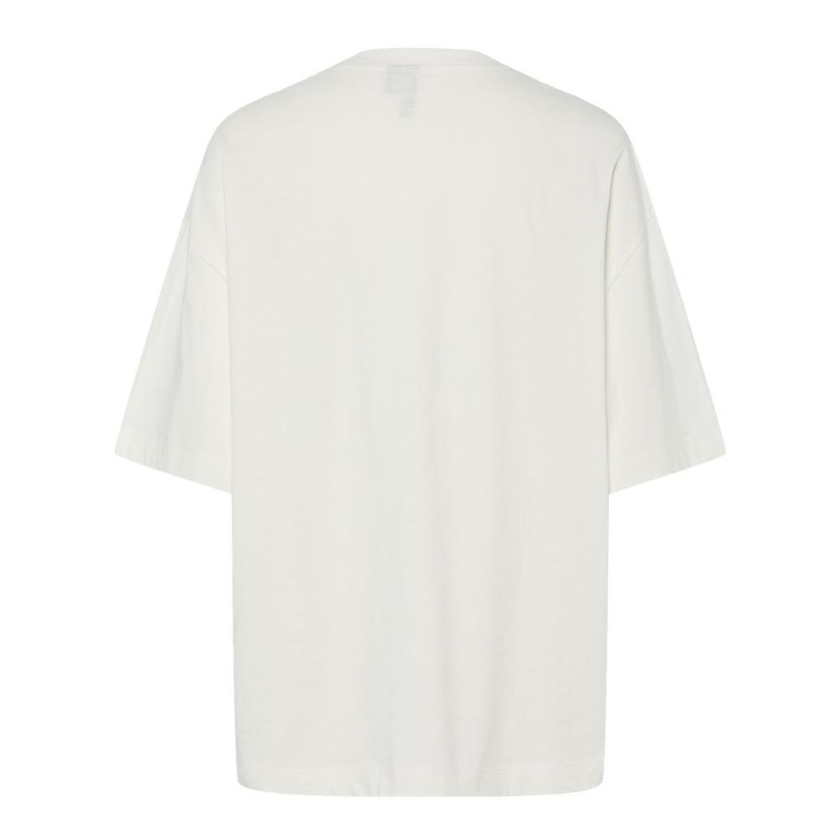 Pieces T shirt Ecru Femme Pieces Maude