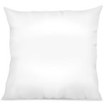 Home collection Oreiller Moelleux Blanc 60x60cm 100%coton Percale Fab.franÇaise