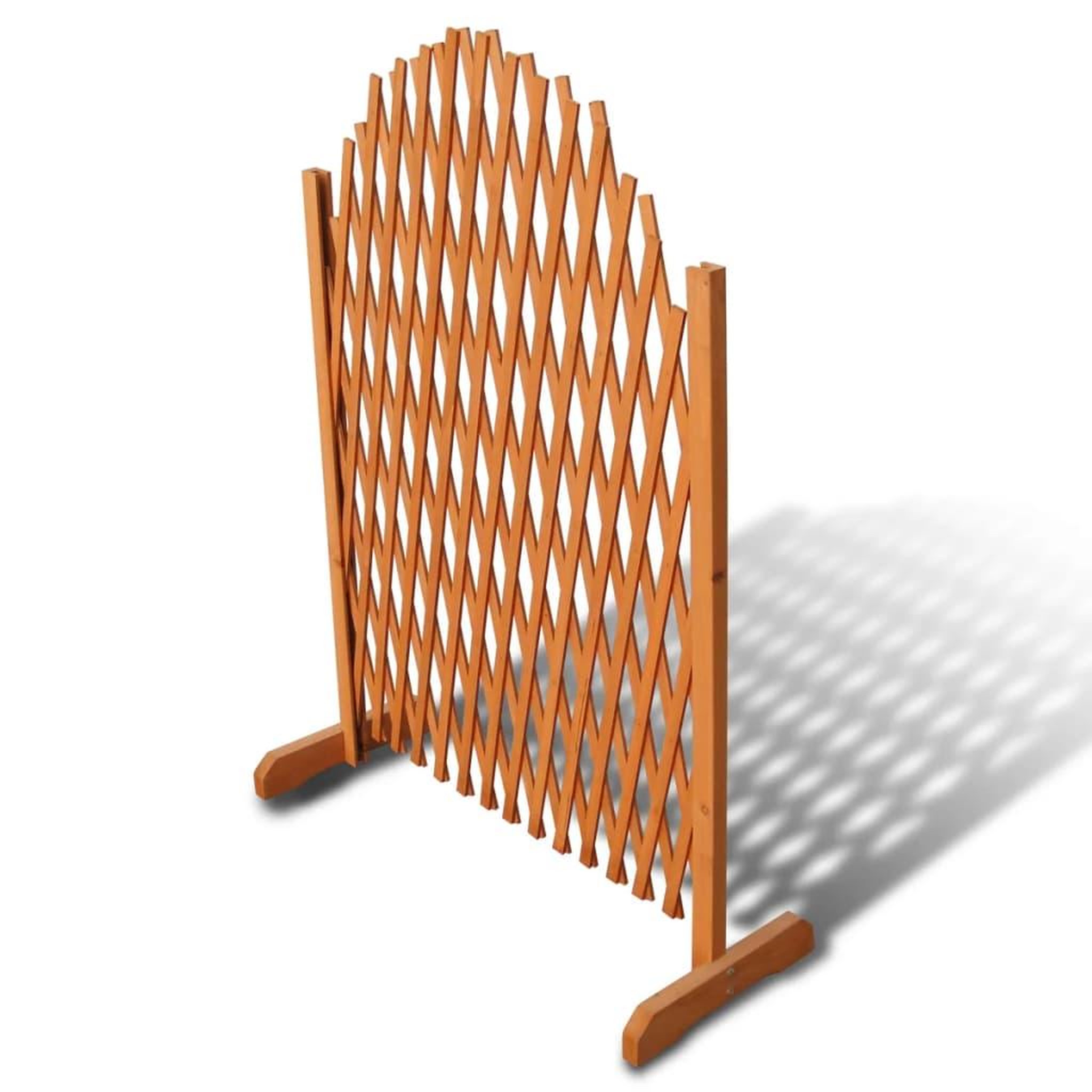 Voir la diapositive 2 : VIDAXL Cloture en treillis bois solide 180x100 cm