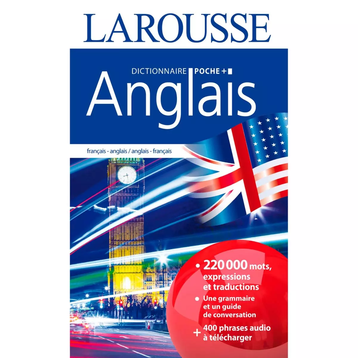LAROUSSE Dictionnaire Larousse poche plus Anglais