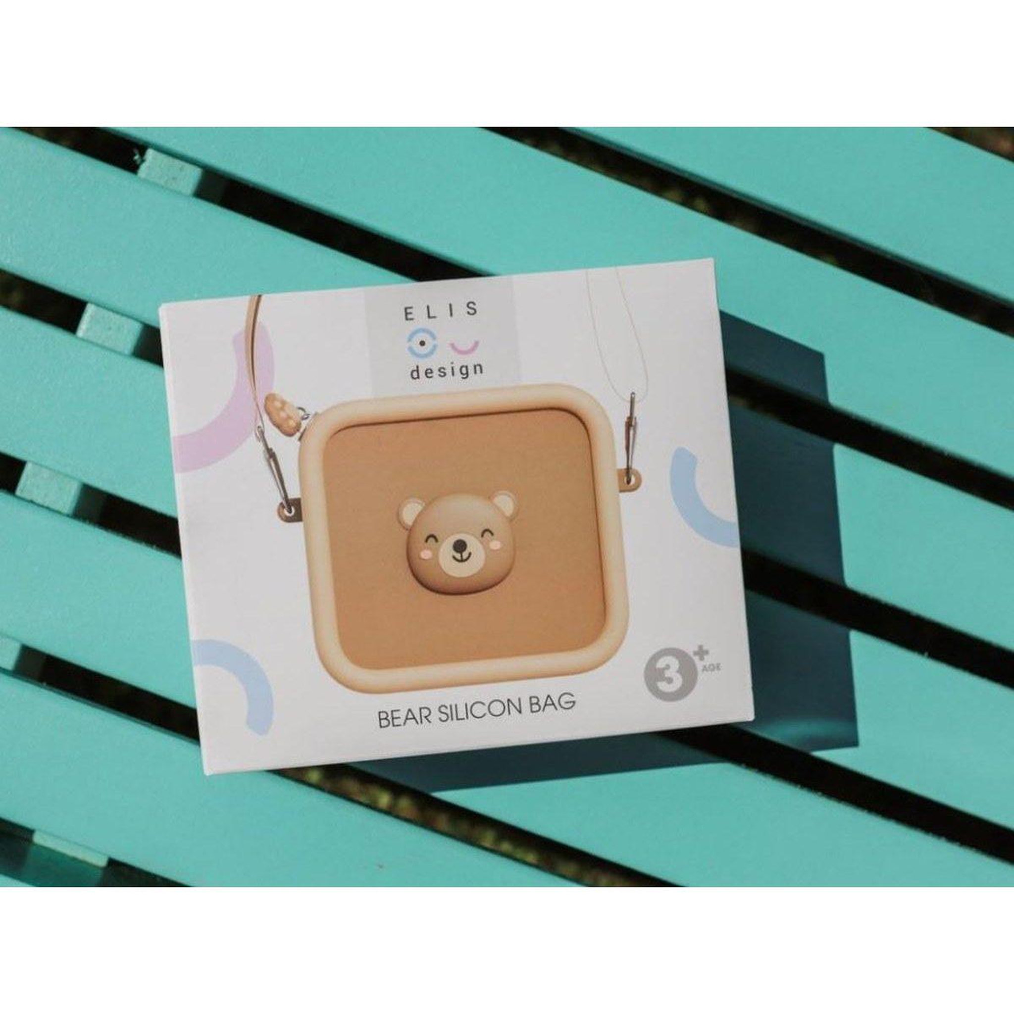 Voir la diapositive 5 : ELIS DESIGN Housse en silicone pour appareil photo Ourson - marron