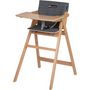 Voir la diapositive 1 : Bebe Confort Chaise haute pliable en bois - Nordik