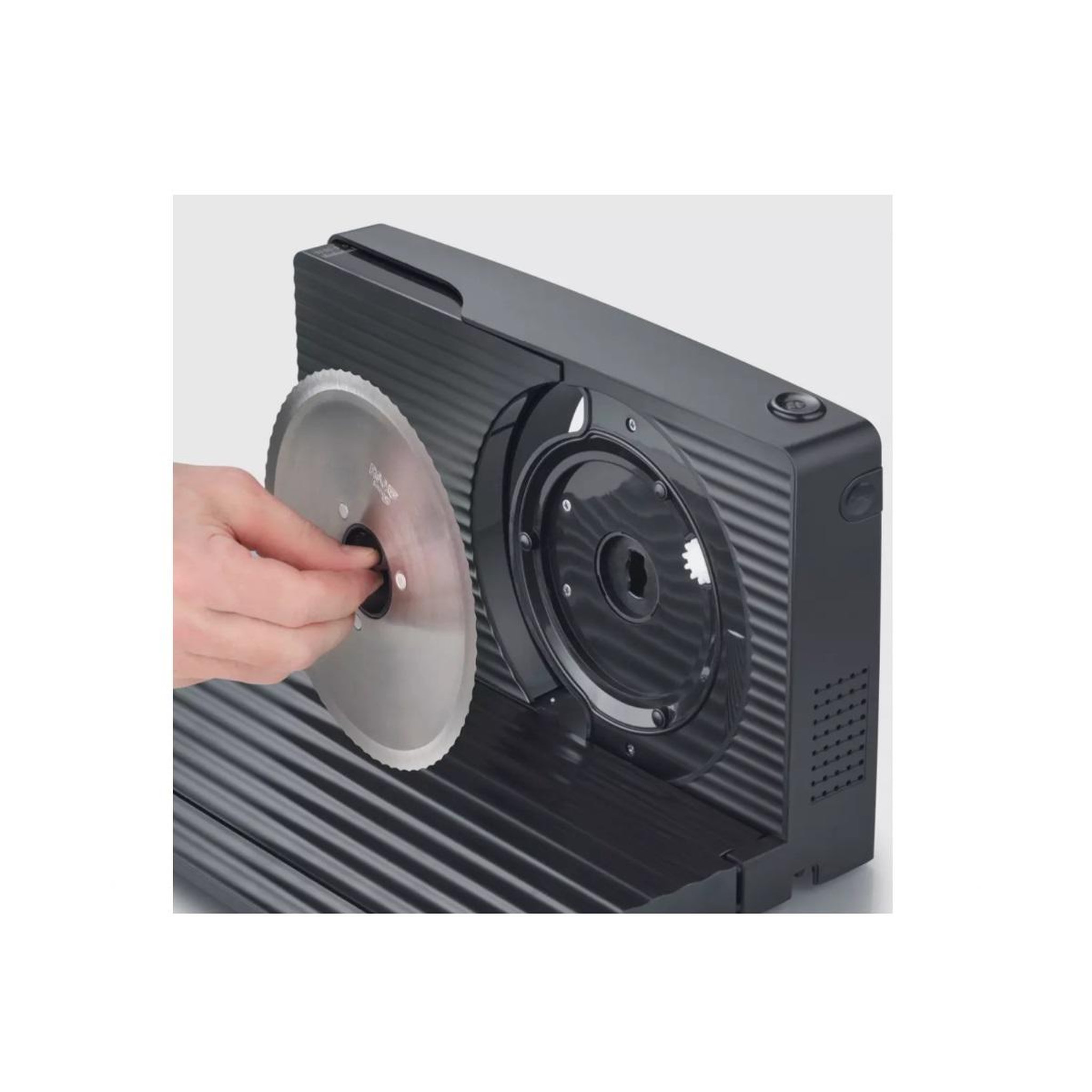 Voir la diapositive 3 : SEVERIN Trancheuse électrique 100w noir - AS9578