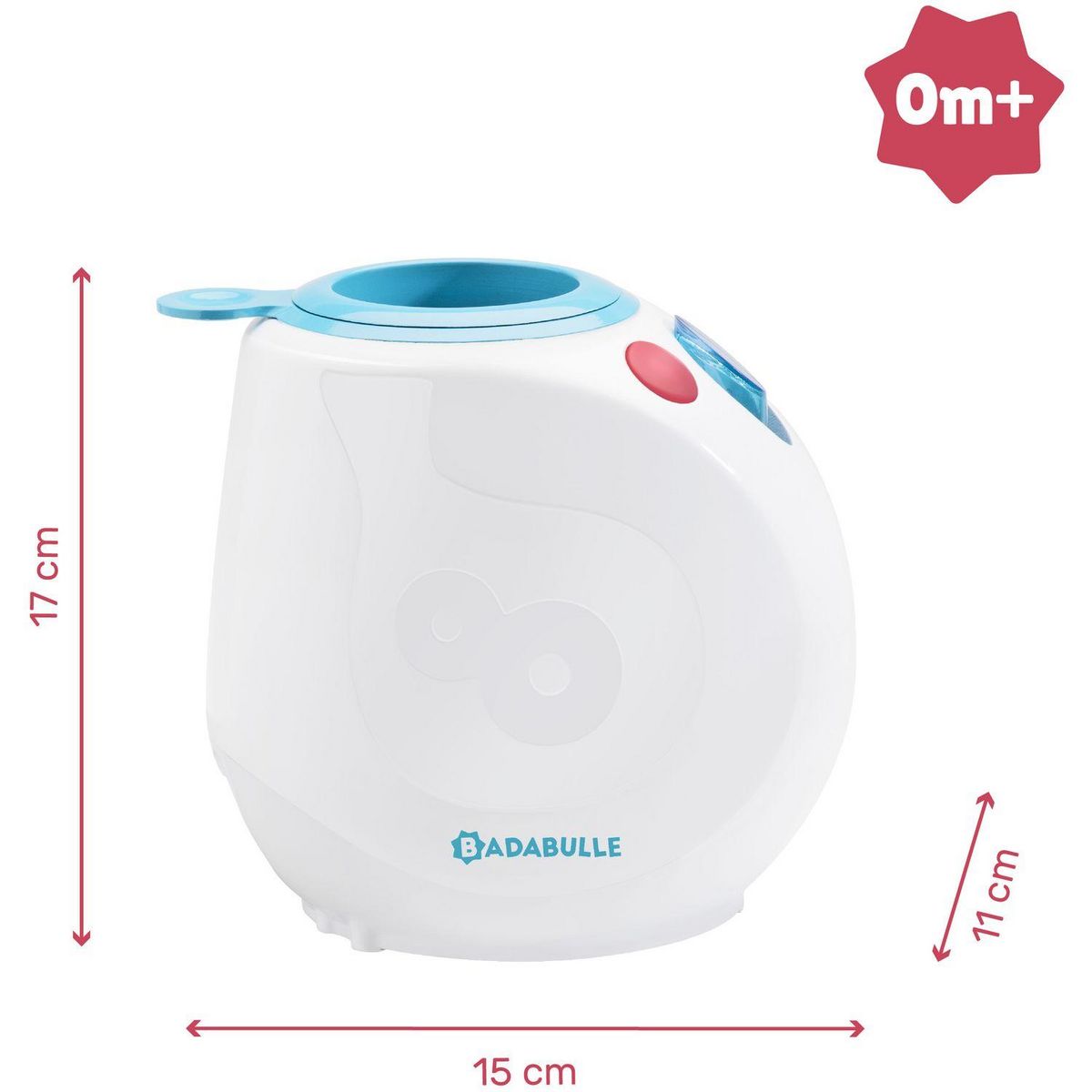 BADABULLE Chauffe biberon Easy pour la maison et la voiture