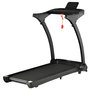 Voir la diapositive 1 : HOMCOM Tapis de course électrique pliable 1-14Km/h 550W grand écran LED multifonction 12 programmes clé sécurité acier ABS noir