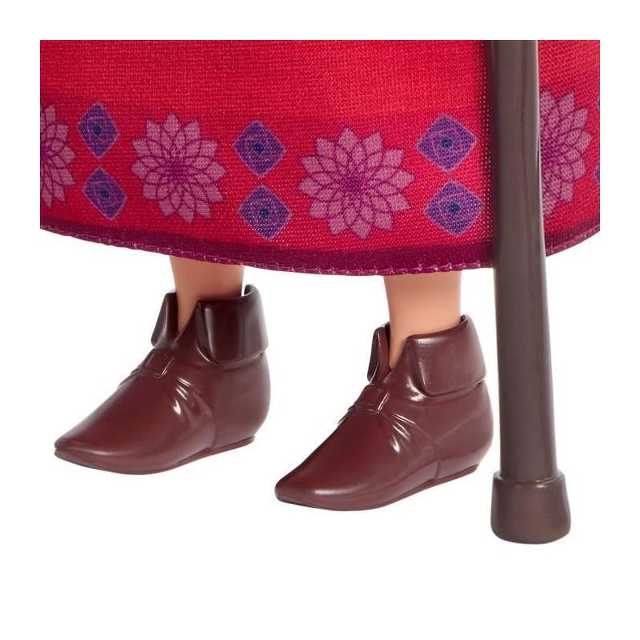 Voir la diapositive 4 : MATTEL Poupée mannequin Disney - MATTEL - POUPEE D-XIN - Robe rouge - 7 points d'articulation