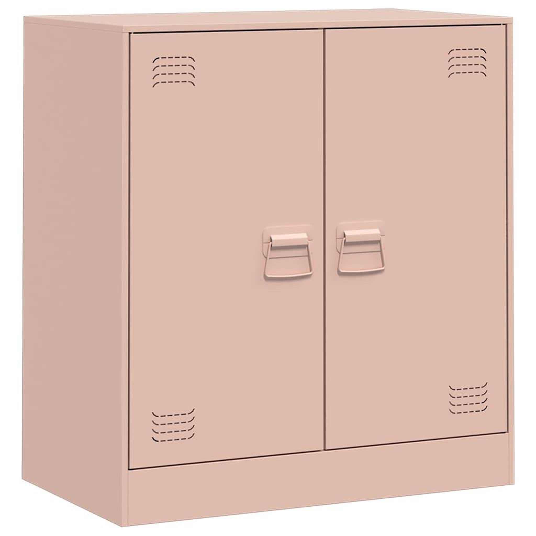 Voir la diapositive 2 : VIDAXL Buffet rose 67x39x73 cm acier