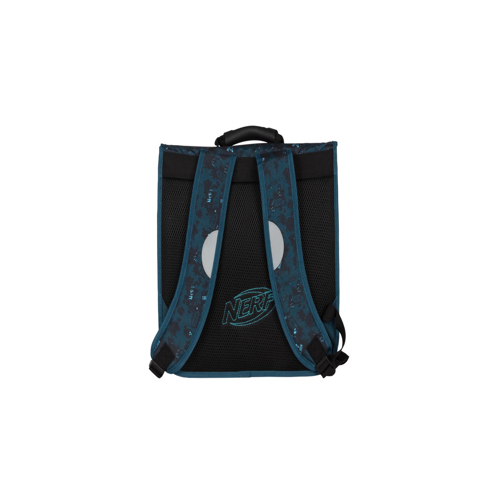 Voir la diapositive 3 : Bagtrotter NERF - Cartable scolaire 38 cm SPLASH - Bleu - 2 compartiments