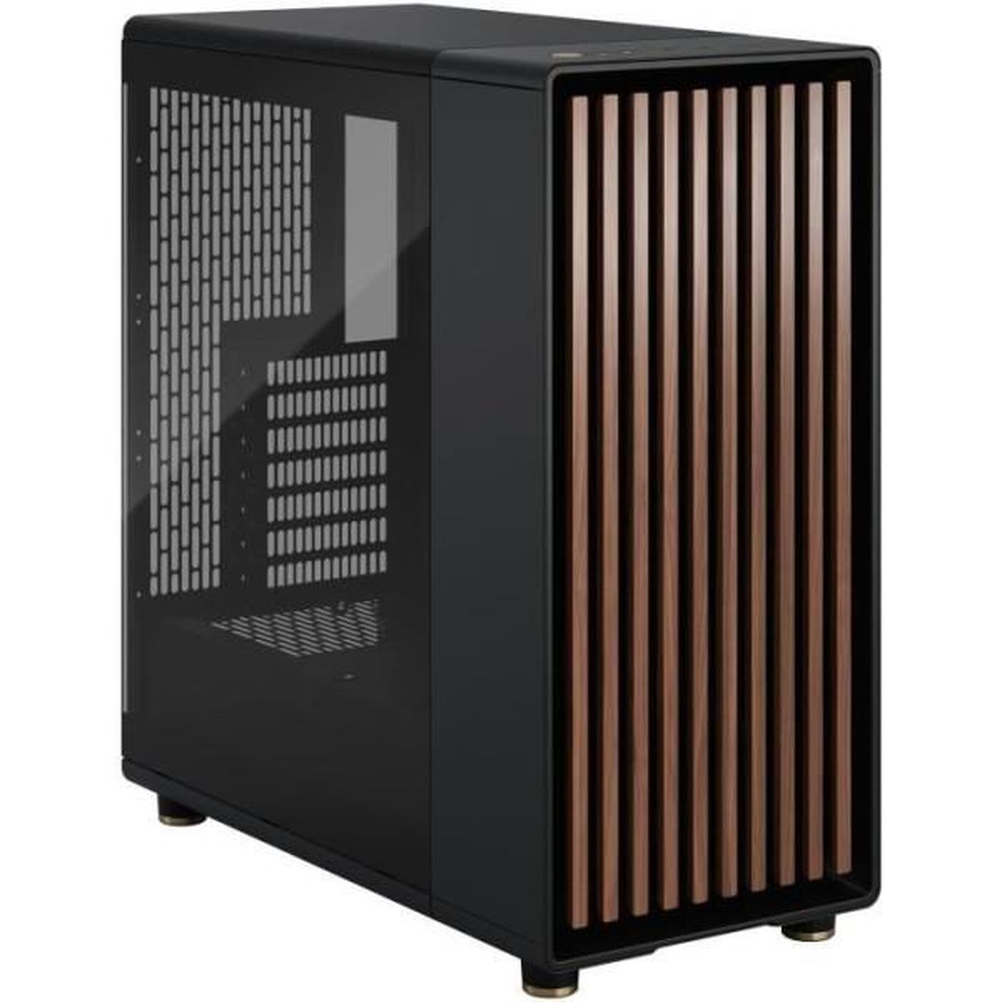Voir la diapositive 6 : Fractal Design Boitier PC - FRACTAL DESIGN - North Charcoal Black TG Dark T