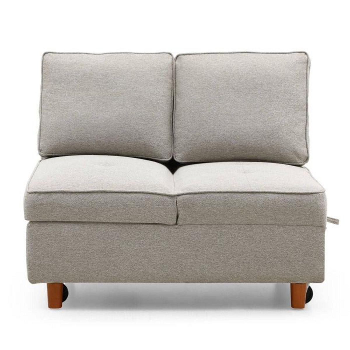 Paris Prix Banquette 2 places convertible  Théo  107cm Beige