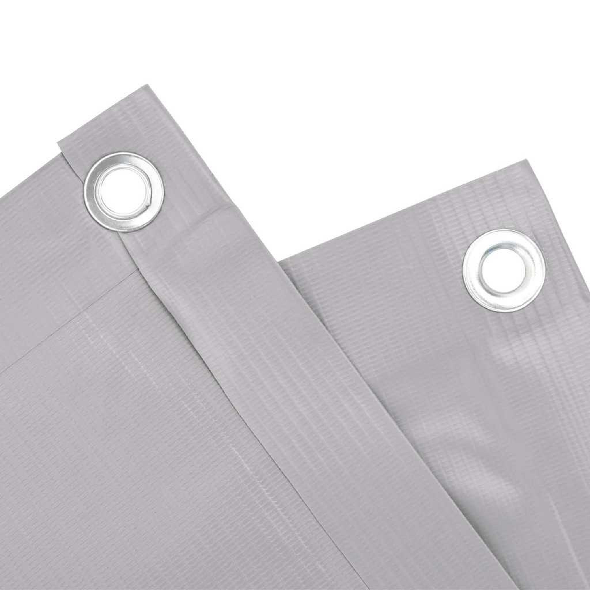 Voir la diapositive 4 : VIDAXL Ecran d'intimite de balcon gris 300x75 cm PVC