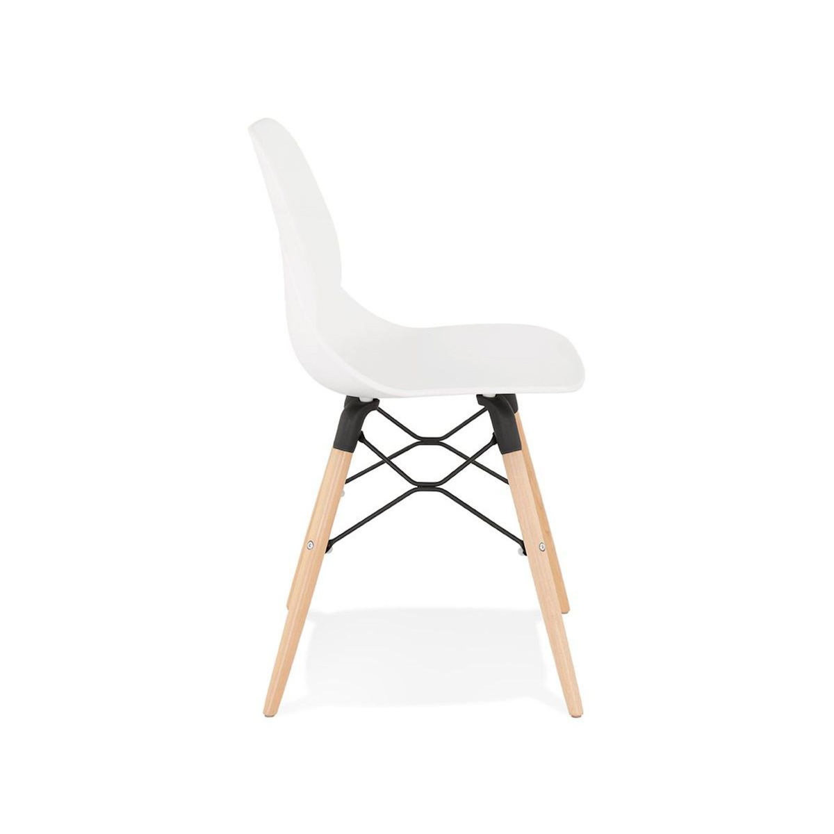 Paris Prix Chaise Scandinave Design  Bantry  83cm Blanc