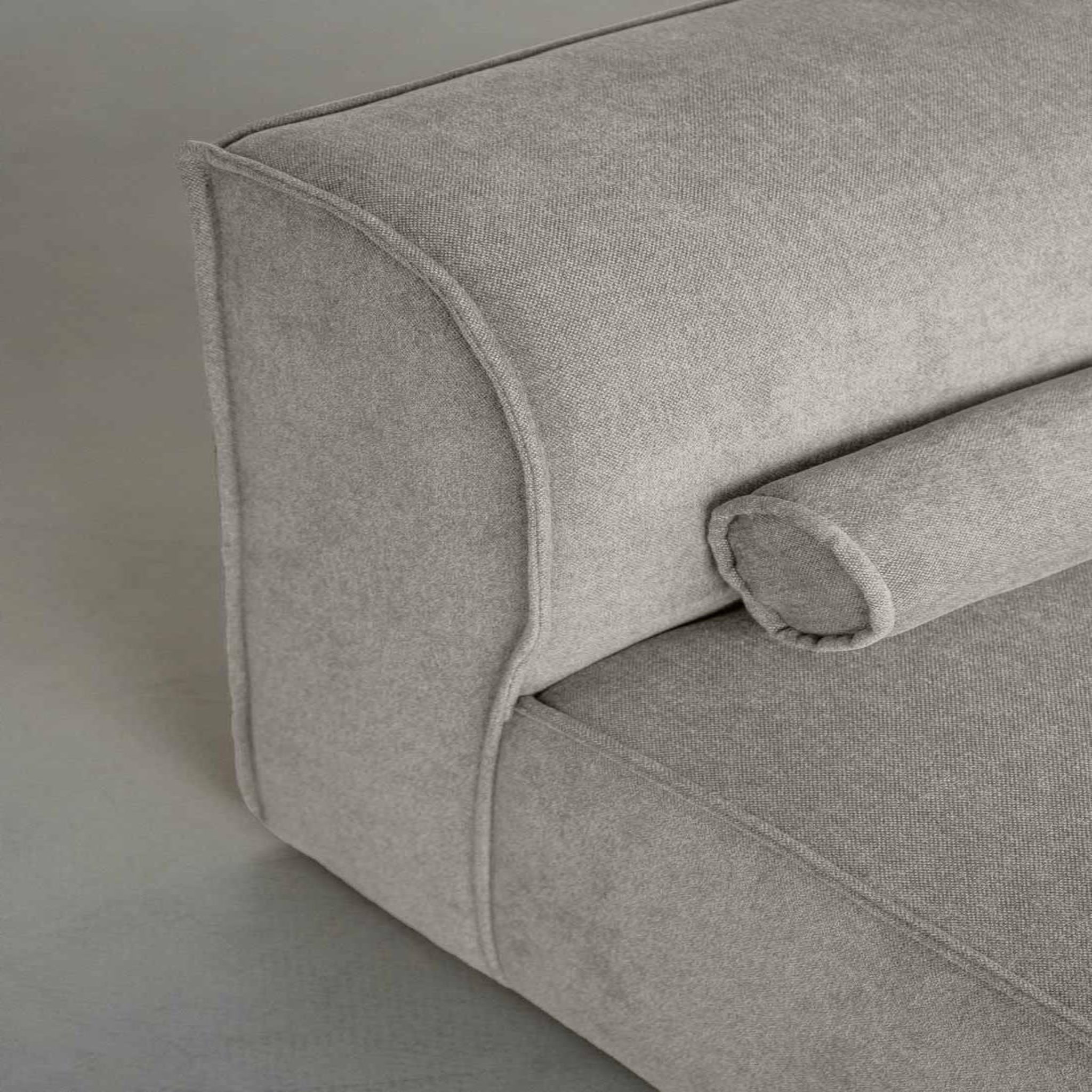 Voir la diapositive 5 : BEST MOBILIER Felix - module d'assise droit en tissu texturé
