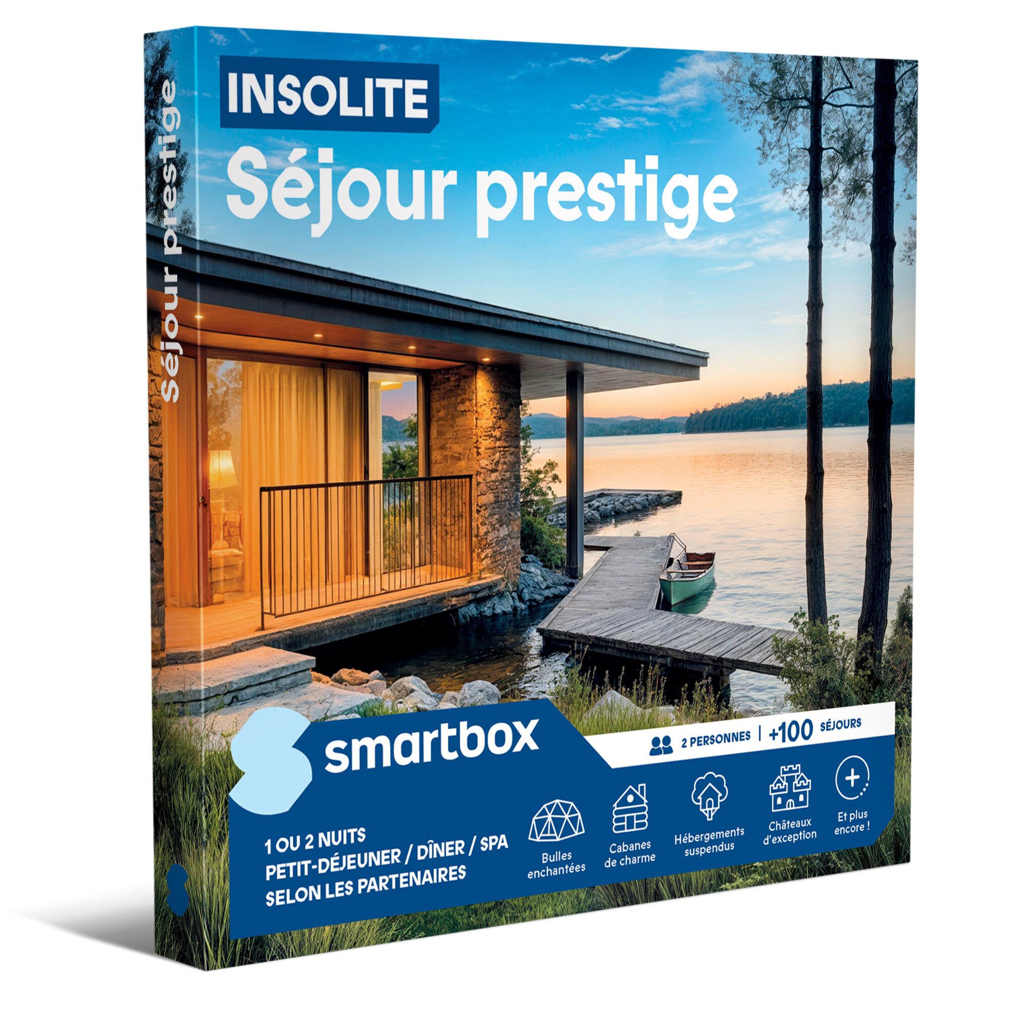 Smartbox Insolite - séjour prestige - coffret cadeau séjour