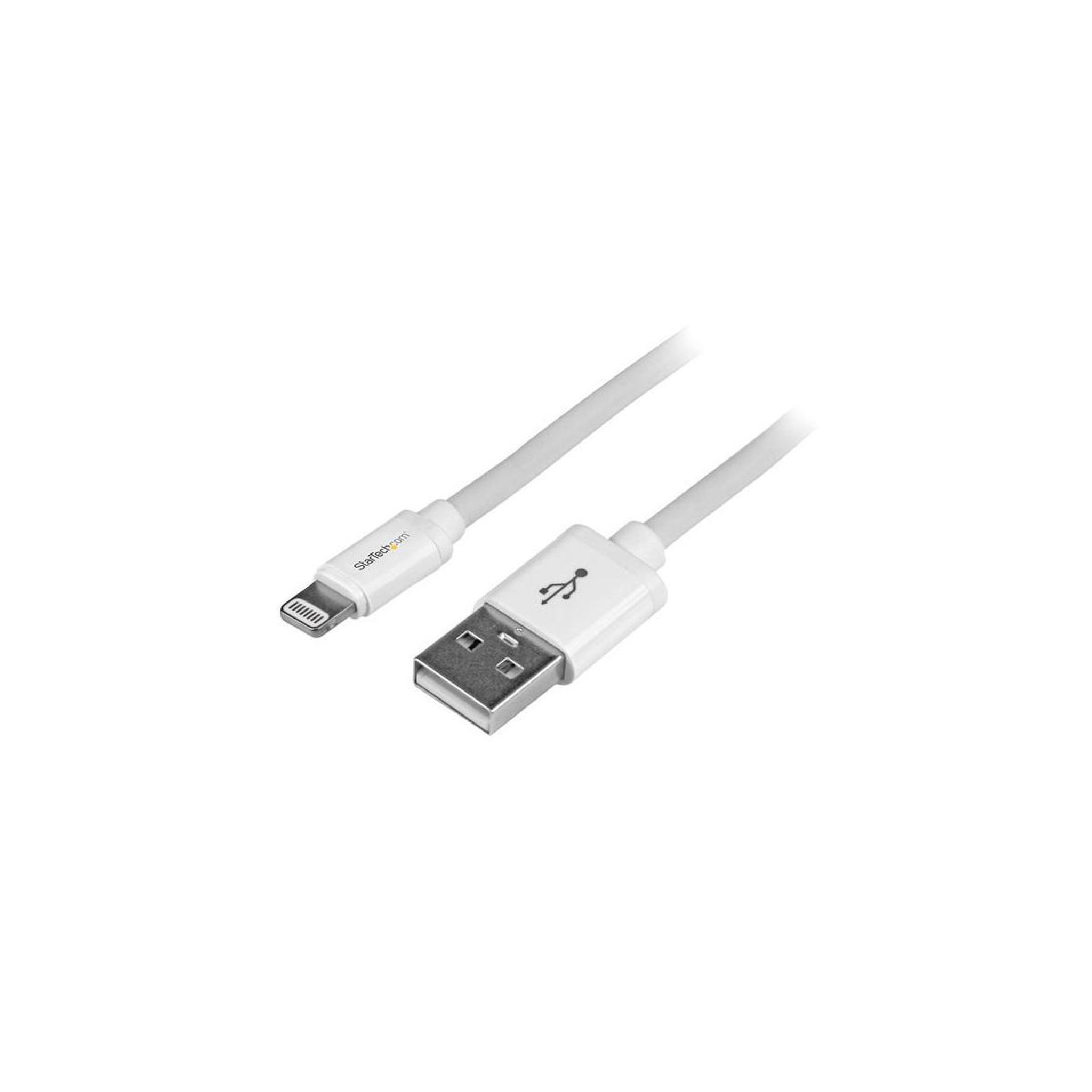 Voir la diapositive 3 : Startech Startech.com câble apple lightning vers usb pour iphone, ipod, ipad - 2 m blanc