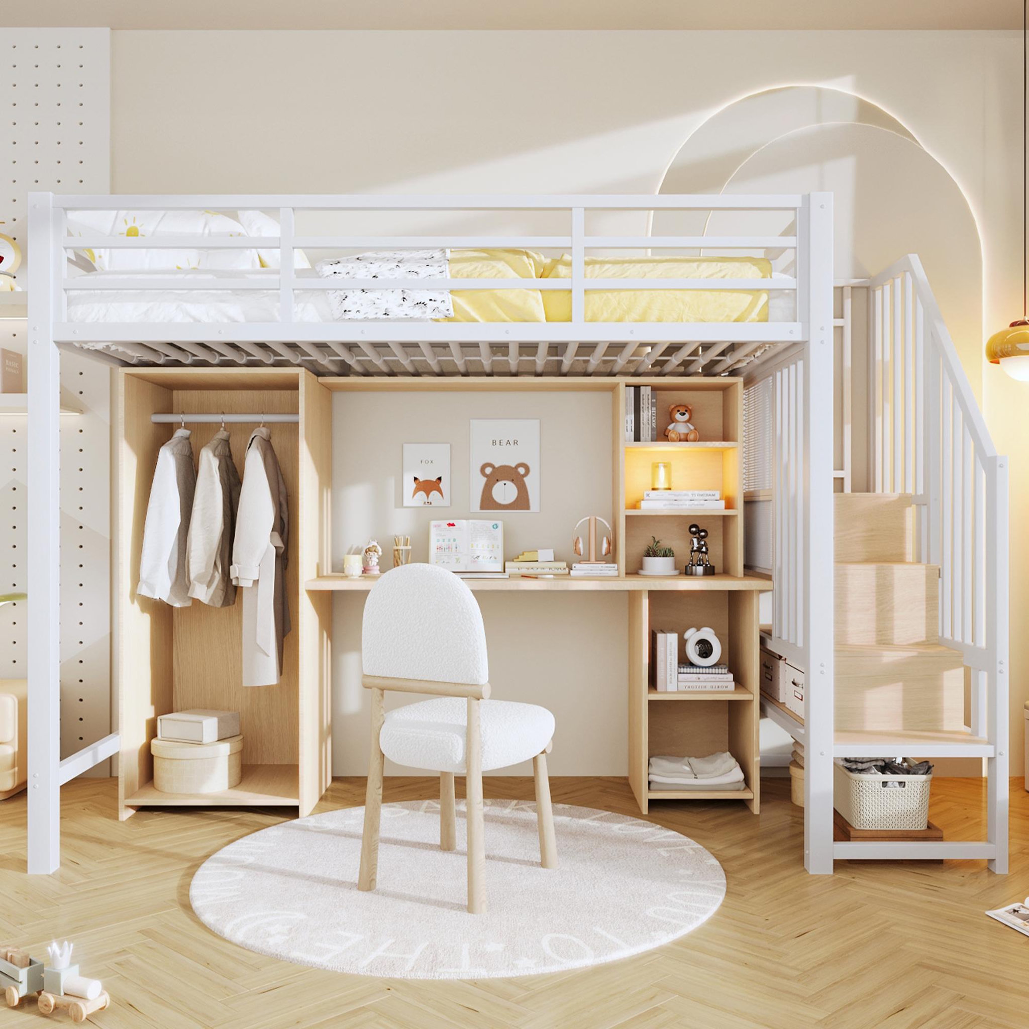 Voir la diapositive 2 : MERAX Lit mezzanine