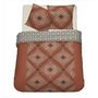 Voir la diapositive 2 : Parure housse de couette en coton 57 fils SOKOTO