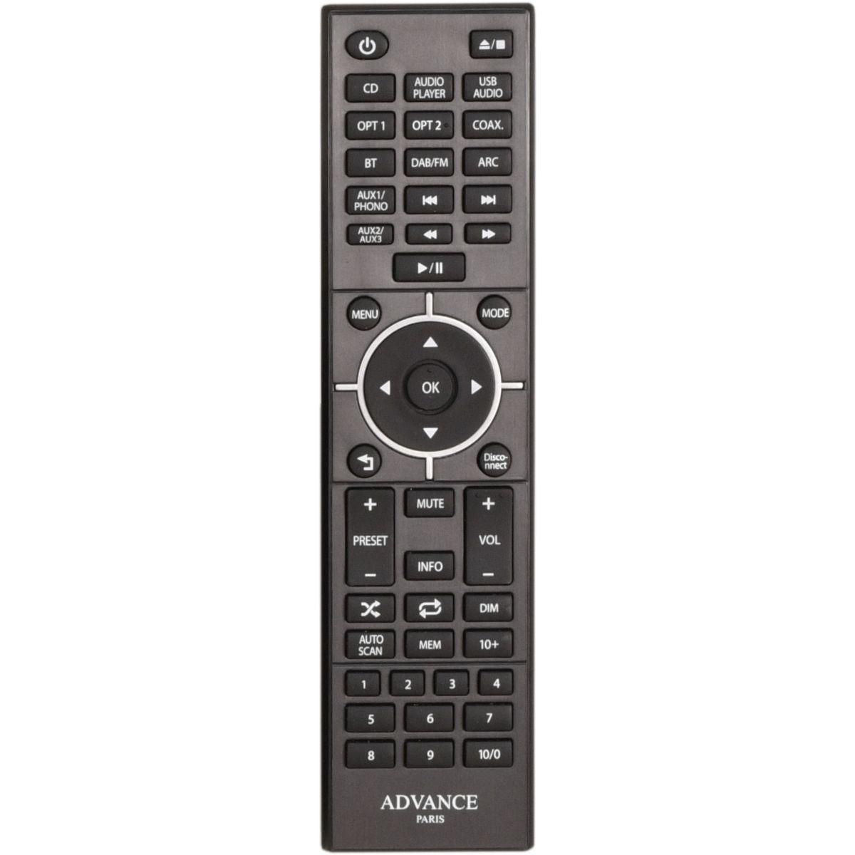 ADVANCE PARIS Amplificateur HiFi Mycast 7 DAB+ CD