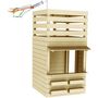 Voir la diapositive 3 : Soulet Cabane de jardin enfant - Bois - H2,28 - SHOPPING