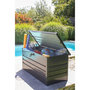 Voir la diapositive 2 : City Garden Coffre de jardin - Anthracite - 350L