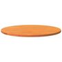 Voir la diapositive 4 : VIDAXL Dessus de table rond cire marron Ø80x2,5 cm bois de pin massif