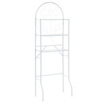 VIDAXL Etagere de toilette Blanc 60x33x174 cm