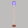 Voir la diapositive 5 : Paris Prix Lampadaire d'Extérieur  Zack  108cm Ambre