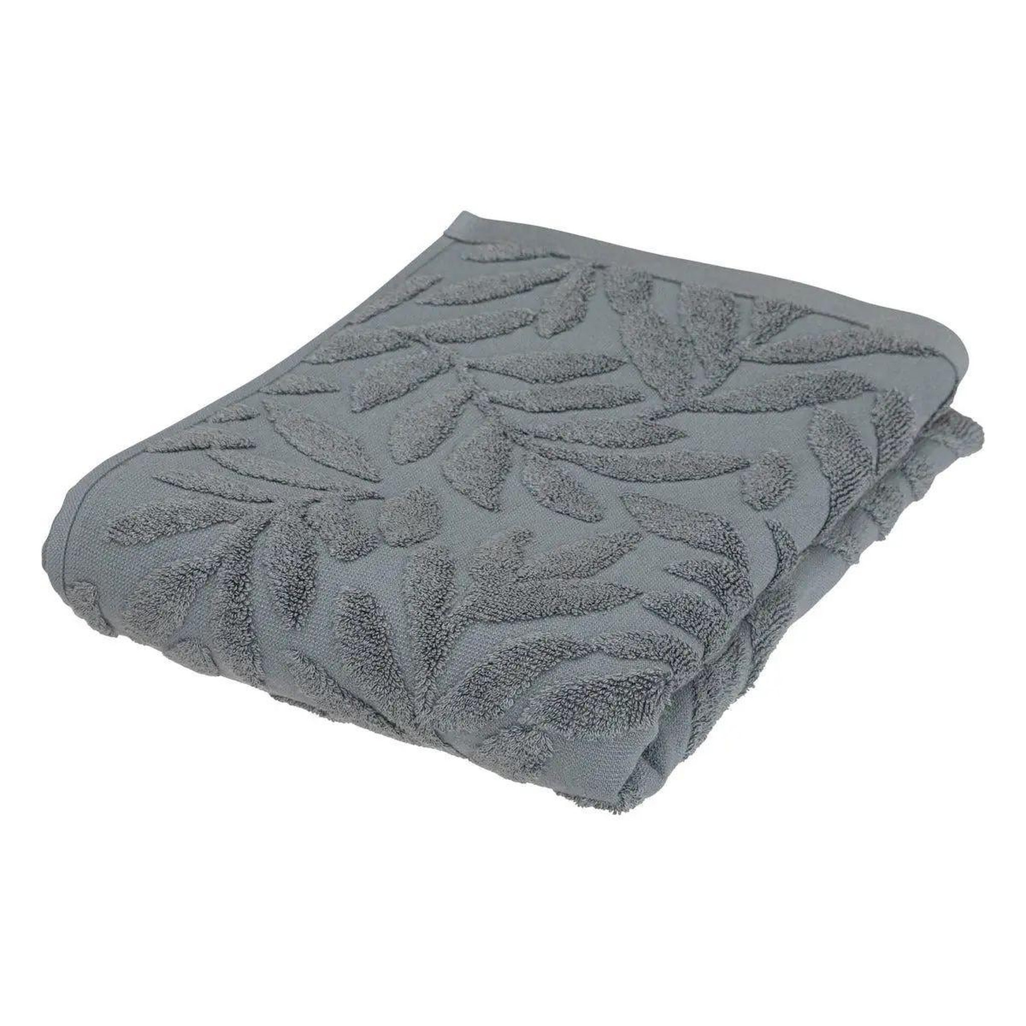 ATMOSPHERA Serviette de Toilette  Tencel  50x90cm Gris Foncé