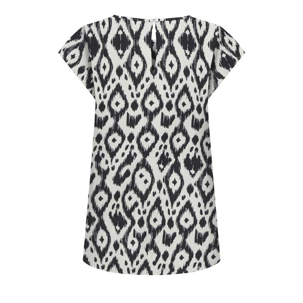 Only Blouse he/Noir à motifs Femme Only Nova