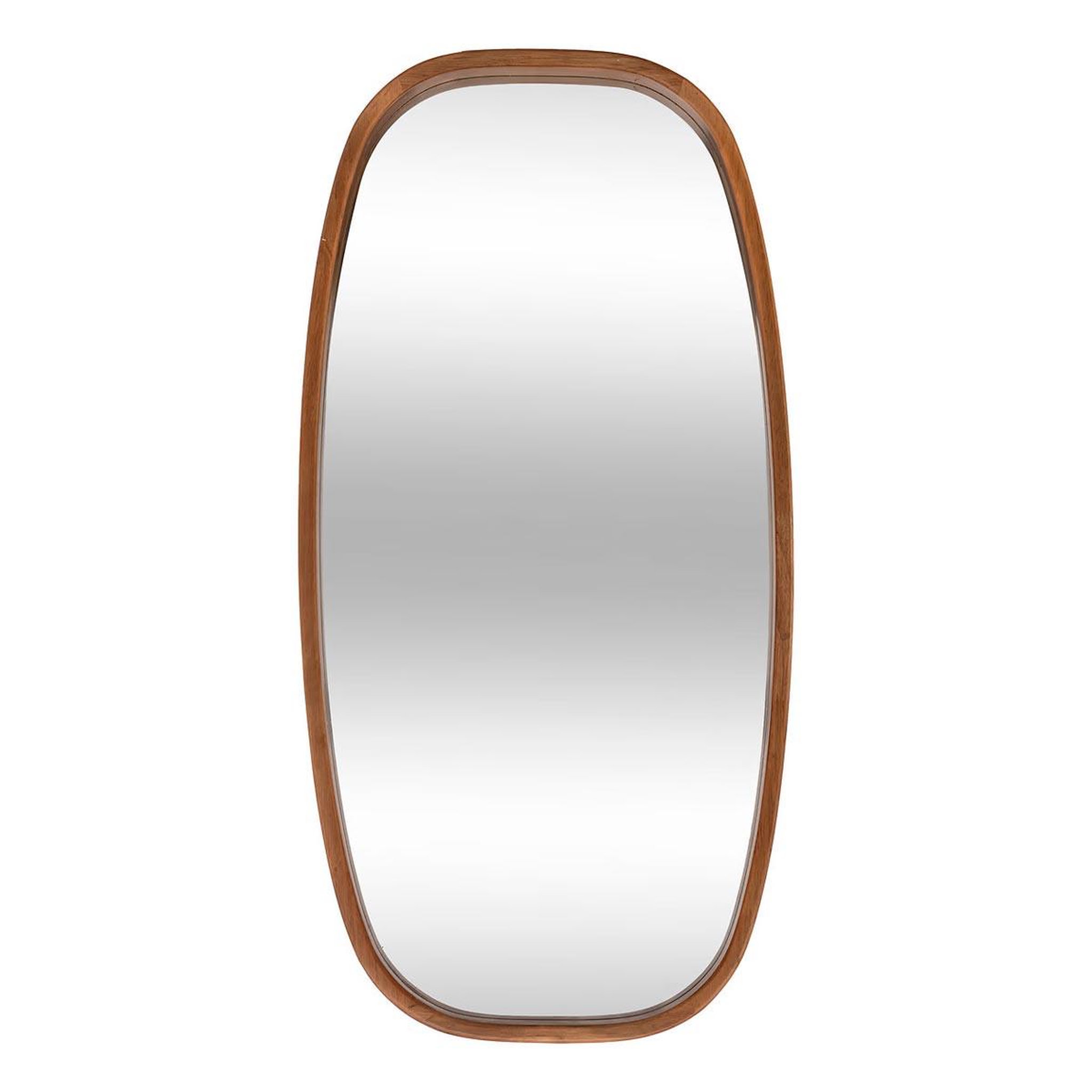 ATMOSPHERA Miroir mural ovale  jasna  80cm marron