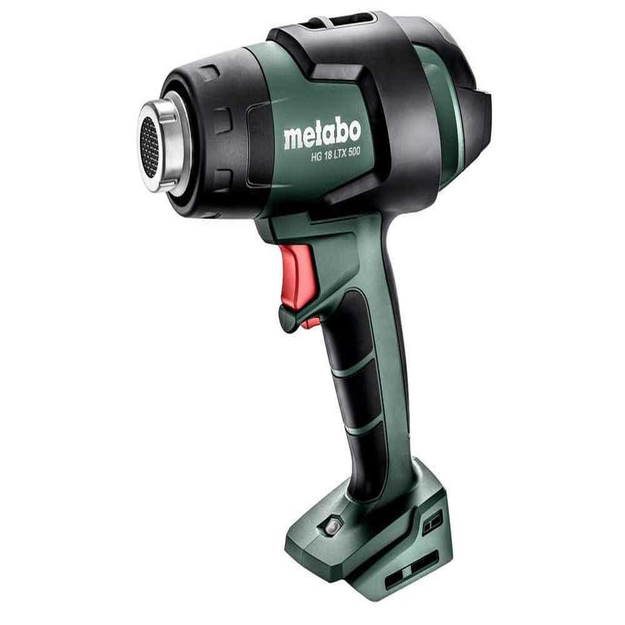 METABO SAS Décapeur 18v hg 18 ltx 500 - pick+mix (sans batterie), coffret metabox