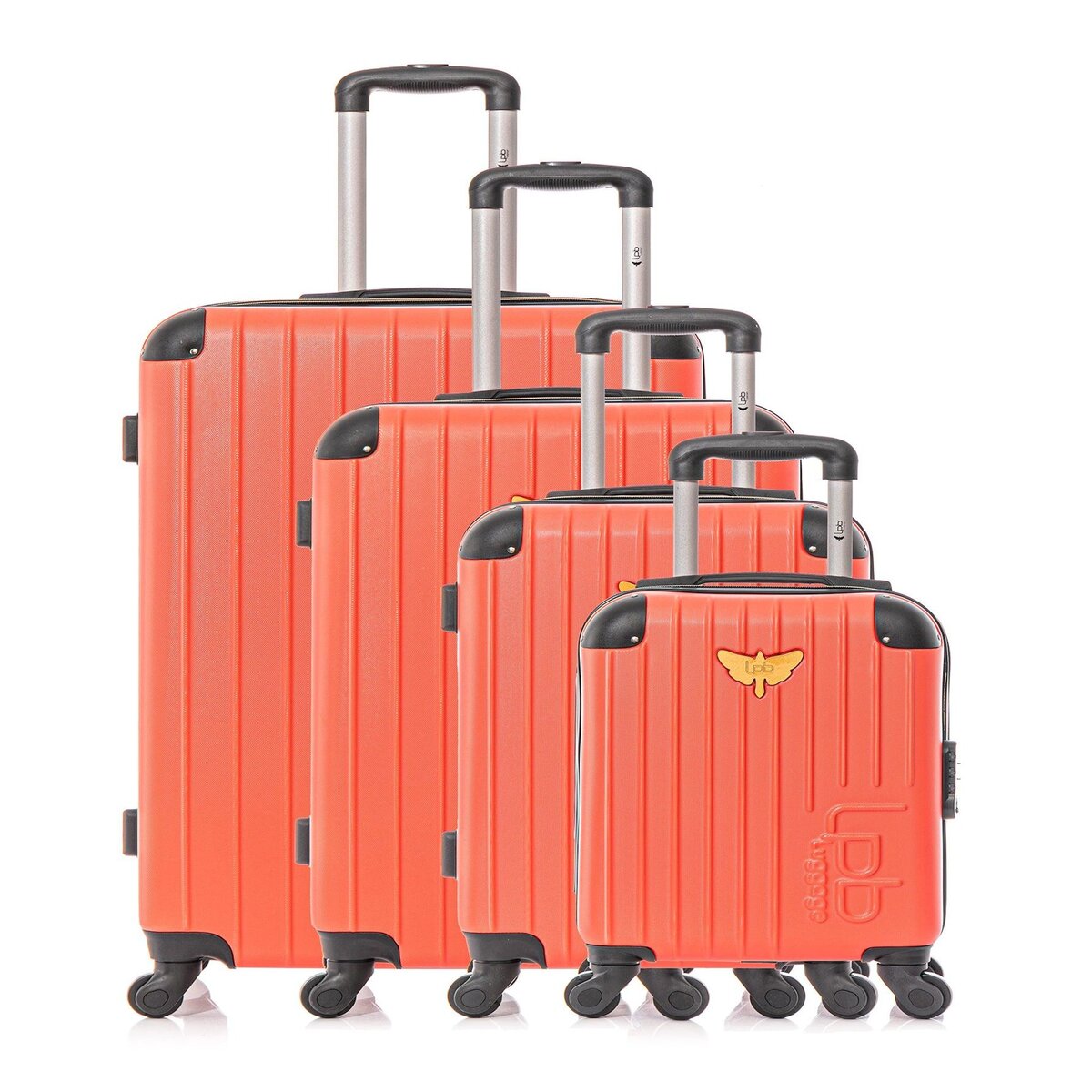 LES P'TITES BOMBES LPB LPB LUGGAGE - Set de 4 Valises MARIANNE-M 75 cm 4 Roues
