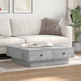 Voir la diapositive 3 : VIDAXL Table basse Gris beton 90x90x28 cm Agglomere