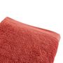 Voir la diapositive 2 : Serviette invité unie en coton 600 g/m²