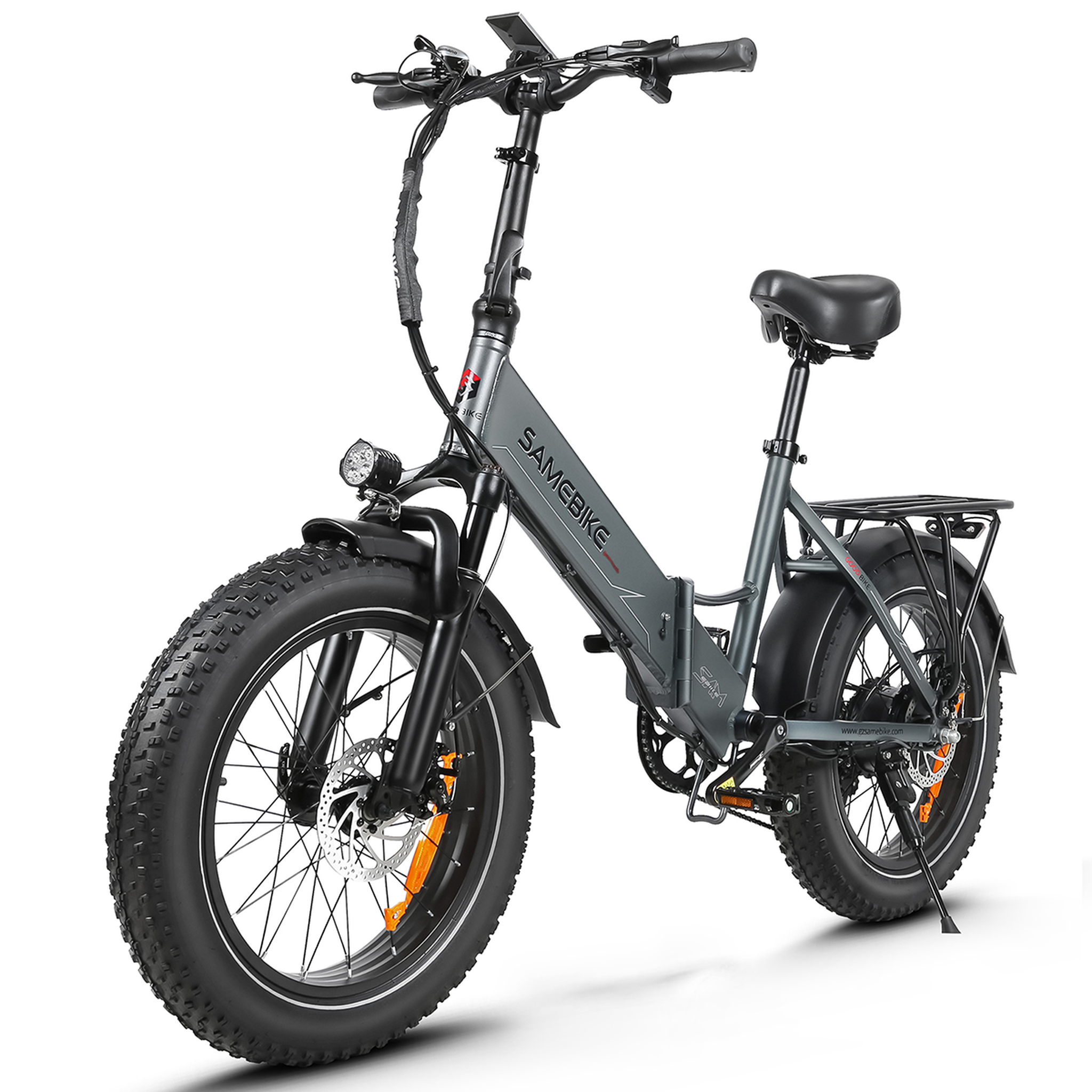 Voir la diapositive 1 : SAMEBIKE Vélo électrique pliant SAMEBIKE LOTDM200-II