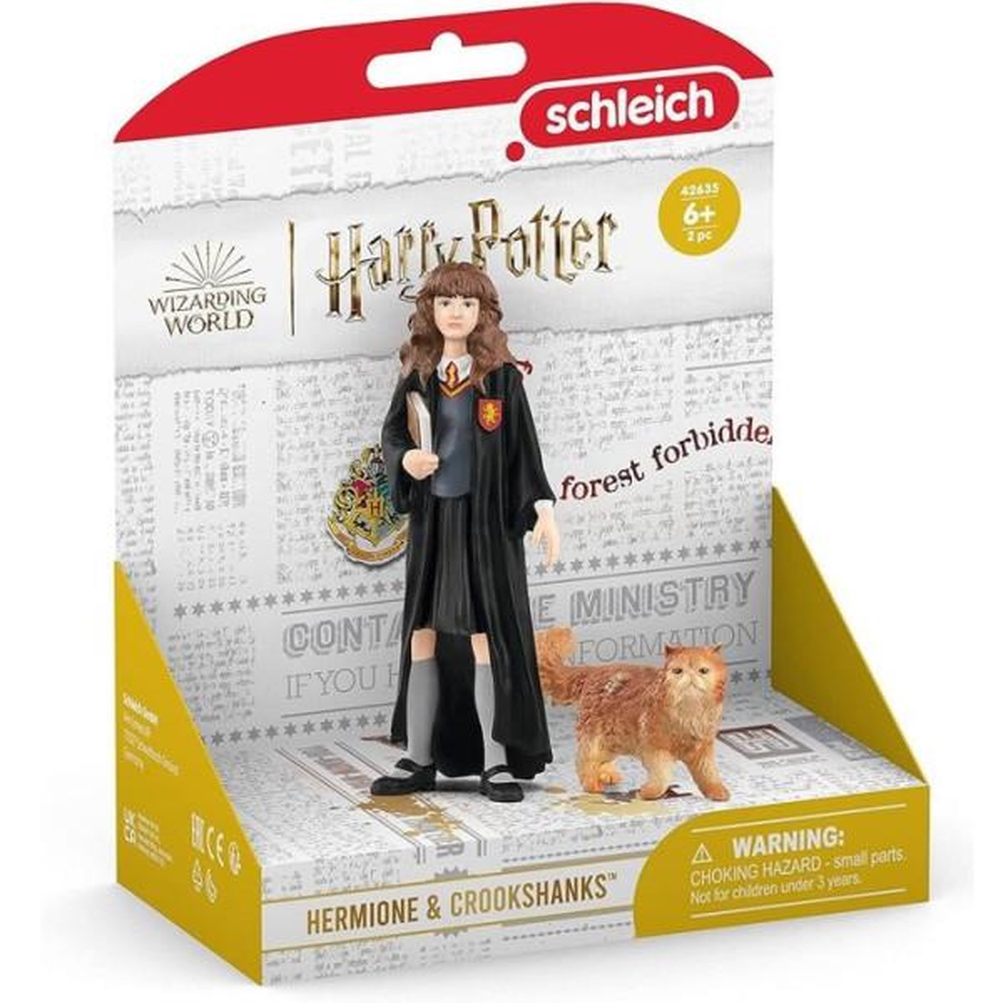Voir la diapositive 3 : Schleich SCHLEICH - Hermione et Pattenrond - 42635 - Gamme Harry Potter