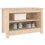 Voir la diapositive 5 : VIDAXL Banc a chaussures 70x38x45,5 cm Bois de pin massif