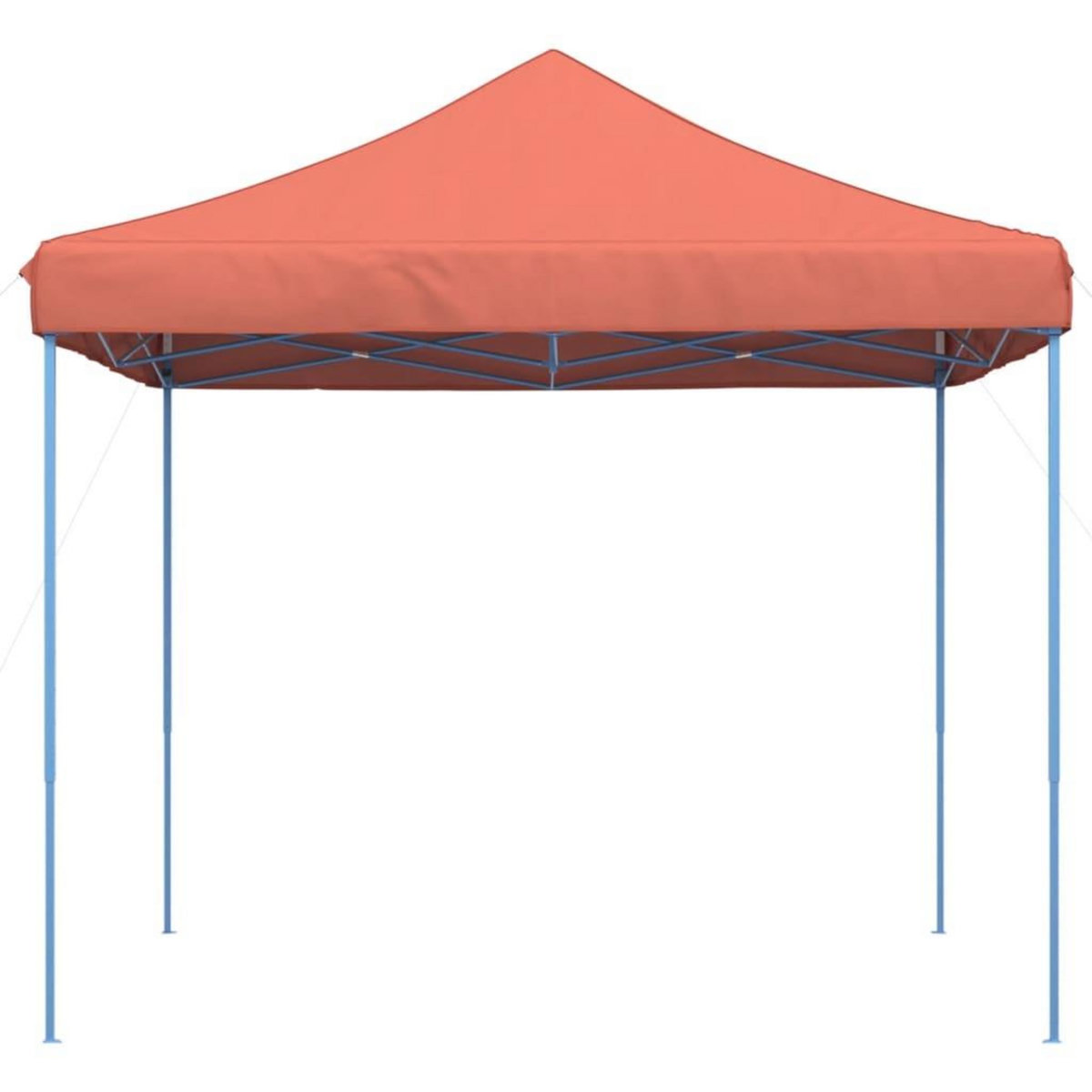VIDAXL Tente reception pliable escamotable terre cuite 292x292x315 cm