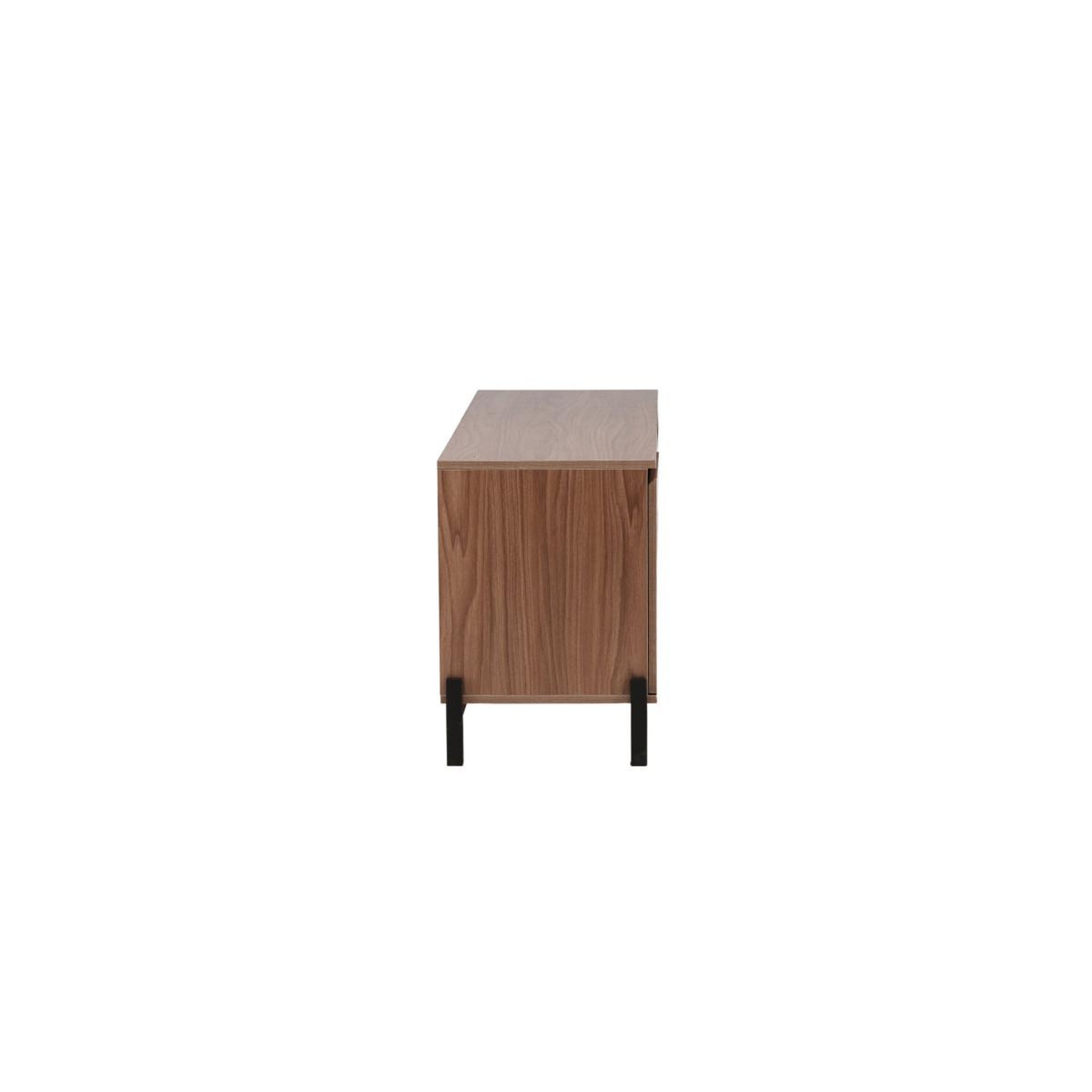 Voir la diapositive 2 : Paris Prix Meuble tv 2 portes & 2 tiroirs  corpus  138cm marron