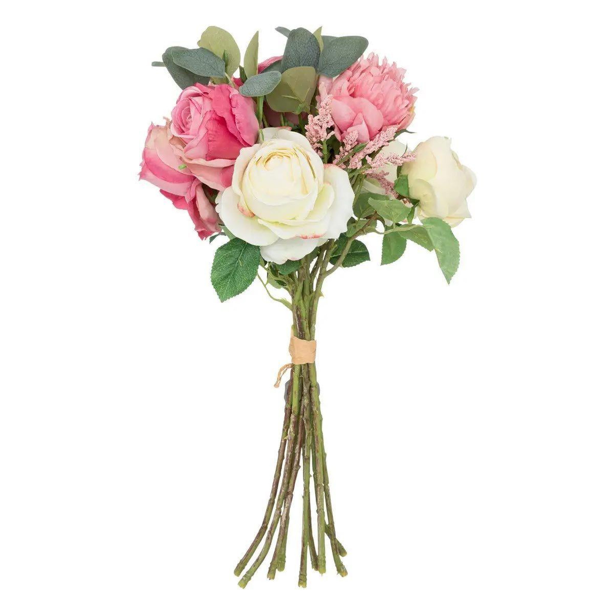 Voir la diapositive 1 : ATMOSPHERA Bouquet de Fleurs Artificielles  Printemps  50cm Multicolore