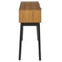 Voir la diapositive 5 : The Home Deco Factory Console en bois FELIX - Marron et noir