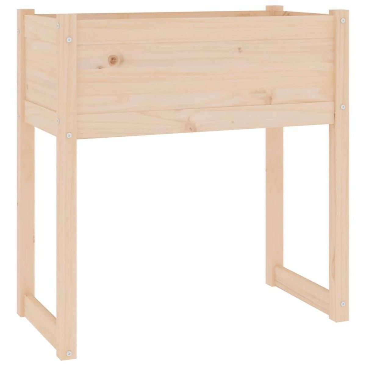 VIDAXL Jardiniere 78x40x81 cm Bois massif de pin