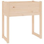 Voir la diapositive 2 : VIDAXL Jardiniere 78x40x81 cm Bois massif de pin