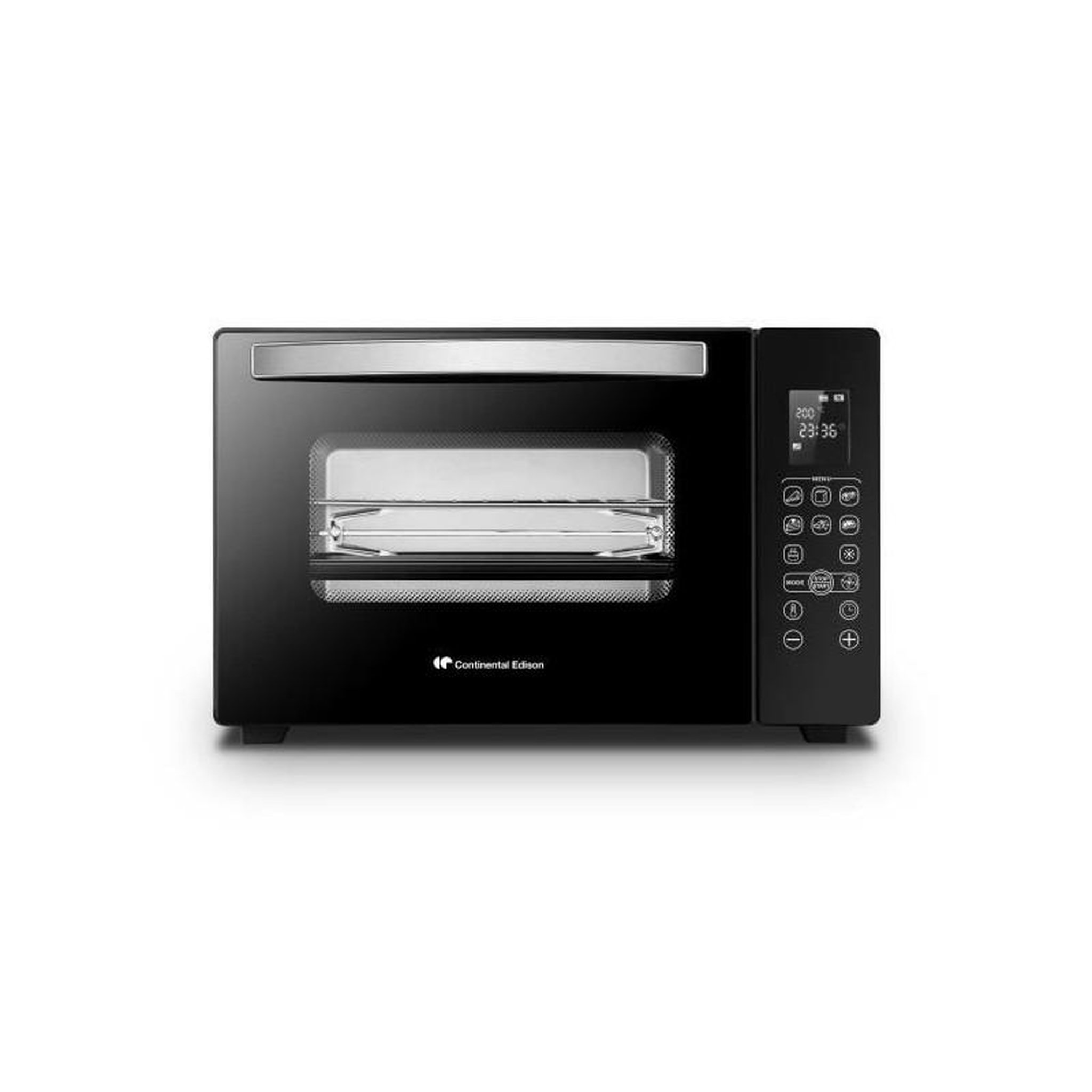 Voir la diapositive 1 : CONTINENTAL EDISON CONTINENTAL EDISON CEMF38DIG - Minifour electrique 38L noir  - 1600W - Rotissoire, Convection naturelle