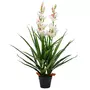 VIDAXL Plante artificielle Orchidee Cymbidium avec pot 100 cm Vert